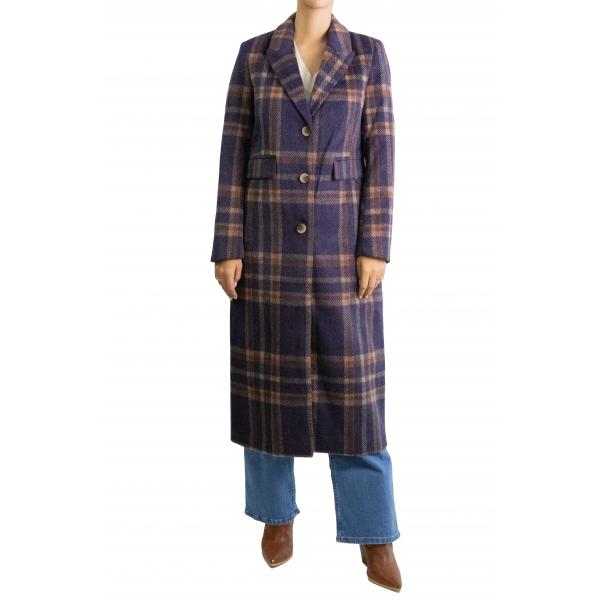 Cappotto lungo multicolor Only 